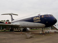 G-ASGC @ EGSU - Preserved by the Duxford Aviation Society in BOAC colour scheme - by chris hall