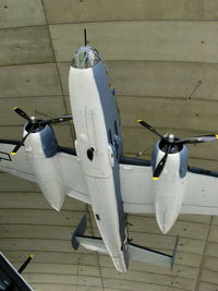 N7614C @ EGSU - displayed at the American Air Museum, Duxford - by chris hall