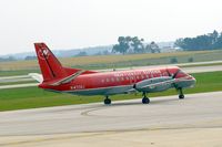 N433XJ @ CID - Taxiing to Runway 13 for departure