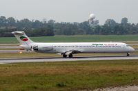 LZ-LDF @ VIE - Bulgarian Air Charter McDonnell Douglas MD-82 - by Joker767