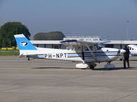PH-NPT @ EHBK - Cessna CF172N Skyhawk PH-NPT Air Service Limburg - by Alex Smit