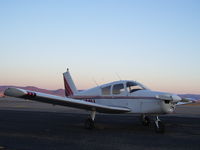 N6693W @ KABQ - KABQ Taxiway Fox sunset - by Kyle Preston