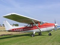 G-BGBR @ EGST - Cessna Skyhawk visiting the Elmsett fly-in - by Simon Palmer