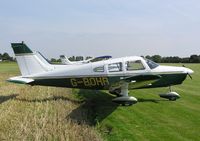 G-BOHR @ EGST - PA-28 attending the fly-in at Elmsett - by Simon Palmer