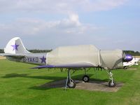 G-YAKD @ EGSL - Yak-52 parked at Andrewsfield - by Simon Palmer