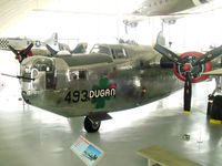 44-40593 @ EGSU - displayed at the American Air Museum, Duxford - by chris hall