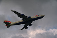 G-CIVG @ EGLL - British Airways 747 just after take-off - by Paul Ashby