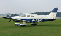 G-KEMI @ EGMA - Piper Pa-28-181 at Fowlmere - by Terry Fletcher
