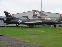 XG190 @ EGBE - Preserved Hunter in Midland Air Museum - by Simon Palmer