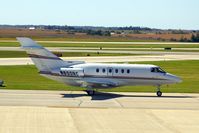 N800RC @ CID - Taxiing past the tower on the way to Rockwell-Collins - by Glenn E. Chatfield
