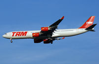 PT-MSN @ VIE - TAM Airbus A340-541 - by Joker767