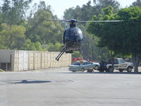 N535WK - San Diego Sheriff's Landing at CRPOA 2005 - by Helicopterfriend