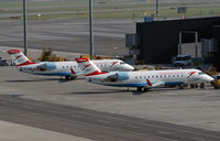 OE-LCJ @ VIE - Austrian arrows Canadair Regional Jet CRJ200LR - by Joker767