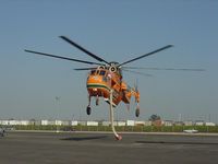 N189AC @ POC - Lift off from Brackett to fight the fire - by Helicopterfriend