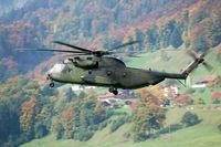 84 43 @ LSMA - The German Army uses Swiss airspace for alpine training. This CH-53 comes in after such a training flight. - by Joop de Groot