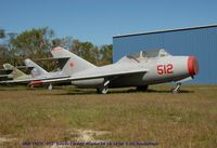 512 @ GED - MiG-15  at Georgetown DE - by J.G. Handelman