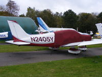 N2405Y @ EGLG - Crashed in Hampshire on 10th April 2009, killing the two people on board.  - by Chris Hall