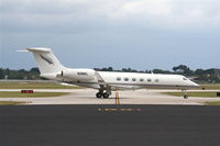 N38NZ @ ORL - Gulfstream V - by Florida Metal