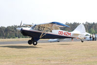 OO-AZM @ EBZR - Weelde, Tow plane for Gliding Club - by Henk Geerlings