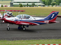 I-8548 @ LFBG - Pioneer 300 used by Patrulla Aguila and rolling for his show during LFBG Airshow 2008... - by Shunn311