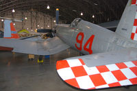 N194G - Big Hummer Corsair on display at Wings over the Rockies Museum. - by Bluedharma