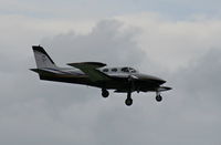 N125DB @ ORL - Cessna 340A - by Florida Metal
