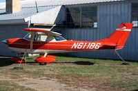 N61186 @ MIC - Tied down at Minneapolis Crystal, Cessna 150J, C/N 15070871 - by Timothy Aanerud