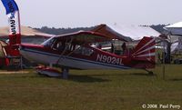 N9024L @ SFQ - A bright morning and a patriotic color scheme - by Paul Perry