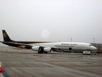 N852UP @ KCLT - DC-8 at UPS terminal - by Connor Shepard