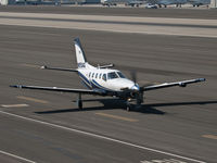 N850AG @ SMO - N850AG taxiing - by Torsten Hoff