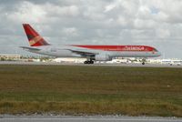 N521NA @ MIA - ready for take off at MIA - by J.G. Handelman