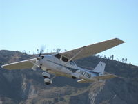 N870MB @ SZP - 2004 Cessna 172S SKYHAWK SP, Lycoming IO-360-L2A 180 Hp, takeoff climb Rwy 04 - by Doug Robertson