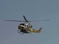 N412LA @ POC - Turning base at Brackett after crossing over runways - by Helicopterfriend