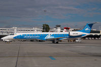 UR-DNI @ VIE - Dnepravia Embraer 145 - by Yakfreak - VAP
