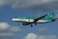 EI-DEA @ EGLL - Aer Lingus A320 on finals @ EGLL 27L - by Syed Rasheed