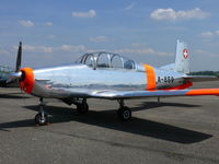 HB-RCB @ EBAW - Pilatus P3-05 HB-RCB painted as Swiss Air Force A-859 - by Alex Smit