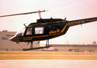 N970FM @ GPM - 97.1 KEGL DFW Radio helicopter at Grand Prairie Municipal