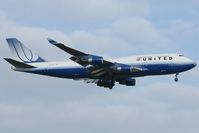 N180UA @ EDDF - United Airlines 747-400 - by Andy Graf-VAP