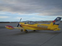 N330DG @ CYYR - Parked at Woodward Aviation F.B.O. Goose Airport NL - by Frank Bailey