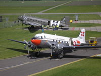 OY-BPB @ EHLE - Dakota Fly In , Lelystad Airport , Aviodrome - by Henk Geerlings