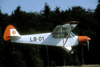 LB-01 @ EBZR - Belgium is one of the last air forces to operate the venerable Piper Cup. It is being used for glider towing. - by Joop de Groot