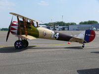 N128CX @ EBAW - Nieuport N28 Replica N128CX painted as USAAC 14 - by Alex Smit