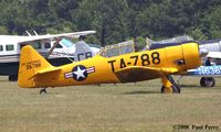 N12V @ SFQ - One of the Texans at the fly-in.  Bright! - by Paul Perry