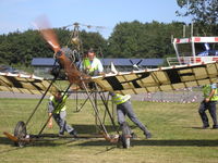 UNKNOWN @ EHLE - Fokker Spin Replica, Aviodrome Aviation Museum - by Henk Geerlings