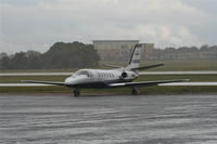 N388SB @ ORL - Cessna 550 in pouring rain