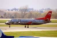 N441XJ @ CID - Departing Runway 13 - by Glenn E. Chatfield