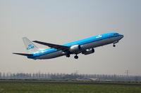 PH-BXP @ EHAM - Departure from Polderbaan / runway - by Henk Geerlings