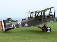 F-AZBF @ LFFQ - Royal Aircraft SE-5A replica F-AZBF painted as Royal Air Force C1096/3 - by Alex Smit