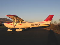 N63127 @ SZP - 2008 Cessna T182T TURBO SKYLANE, Lycoming TIO-540-AK1A 235 Hp, taken approaching twilight - by Doug Robertson