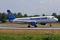 OO-TCH @ LFSB - Thomas Cook landing on rwy 16 - by runway16